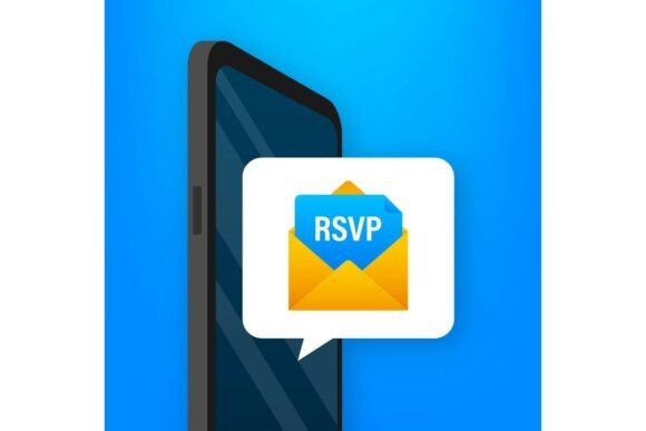 Download Smartphone Receiving RSVP Invitation - Art Collection