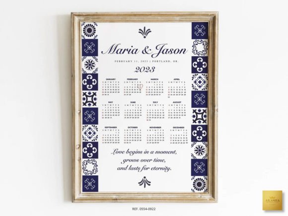 Download Mexican Theme Wedding Calendar Template - Mexican theme Collection